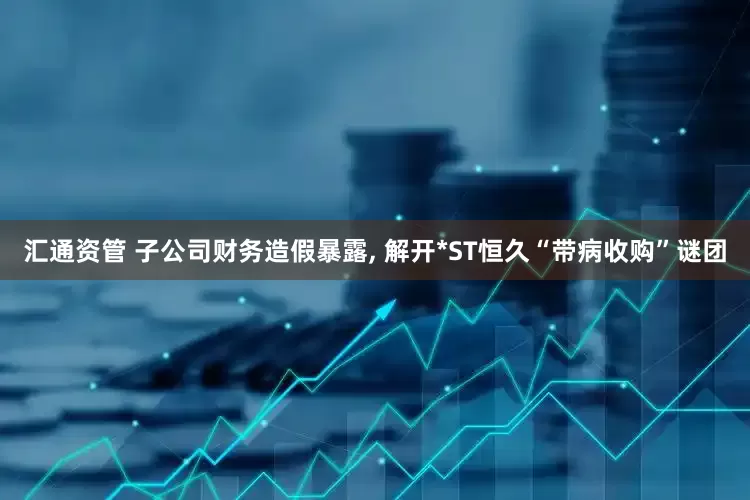 汇通资管 子公司财务造假暴露, 解开*ST恒久“带病收购”谜团